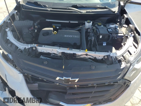 2021 Chevrolet Equinox LT with VIN 3GNAXKEV4MS154684, listed as a Copart auction lot 50693285 with 34,312 mi miles and Salvage Title. Bid and sale history available at DreamBid. Image 14.