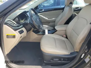 2014 Kia Cadenza Premium with VIN KNALN4D79E5120531, listed as a Copart auction lot 45104745 with Not Provided miles and Salvage Title. Bid and sale history available at DreamBid. Image 7.