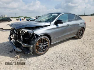 2019 Mercedes-Benz GLE 43 AMG z VIN 4JGED6EB8KA127109, wystawiony jako Copart lot #64755115 z przebiegiem 50 770 mil mil oraz Szkoda całkowita • Salvage title. Historia ofert i sprzedaży dostępna na DreamBid. Obrazek 1.