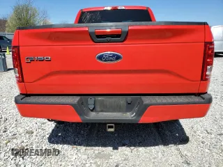 2017 Ford F-150 XL with VIN 1FTEX1EP0HKC31624, listed as a Copart auction lot 49721285 with 118,343 mi miles and Salvage Title. Bid and sale history available at carsss.com. Image 6.
