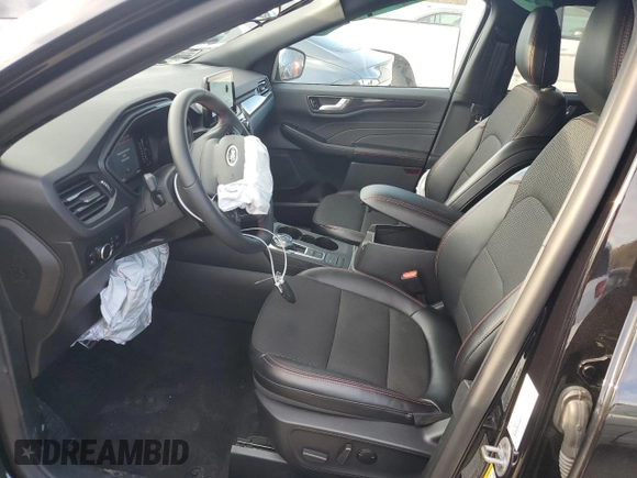 2024 Ford Escape ST-Line with VIN 1FMCU0MZ6RUA50770, listed as a Copart auction lot 46007925 with 7,665 mi miles and Salvage Title. Bid and sale history available at DreamBid. Image 7.