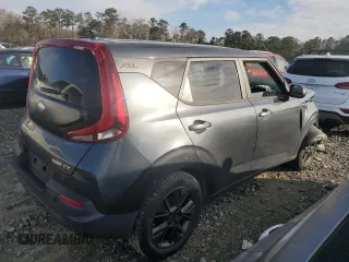 2021 Kia Soul EX with VIN KNDJ33AU6M7776628, listed as a Copart auction lot 48139535 with 71,658 mi miles and Salvage Title. Bid and sale history available at carsss.com. Image 3.