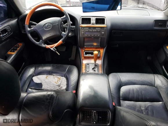 1999 Lexus LS 400 Luxury Sdn with VIN JT8BH28F7X0141873, listed as a Copart auction lot 77898024 with 235,914 mi miles and Salvage Title. Bid and sale history available at carsss.com. Image 8.