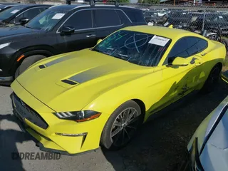 2021 Ford Mustang EcoBoost with VIN 1FA6P8TH8M5144464, listed as a IAAI auction lot 41566467 with 40,758 mi miles. Bid and sale history available at carsss.com. Image 23.