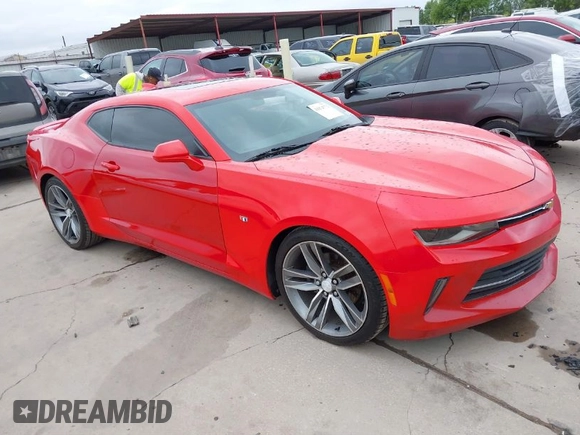 2016 Chevrolet Camaro 2LT z VIN 1G1FD1RS2G0133841, wystawiony jako IAAI lot #41874772 z przebiegiem 104 840 mil mil oraz . Historia ofert i sprzedaży dostępna na DreamBid. Obrazek 1.