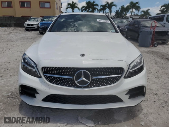 2019 Mercedes-Benz C 300 with VIN 55SWF8DB7KU295023, listed as a Copart auction lot 60521195 with 69,097 mi miles and Salvage title. Bid and sale history available at DreamBid. Image 5.