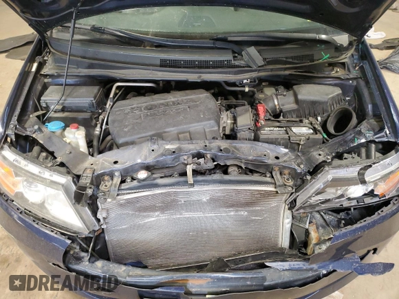 2014 Honda Odyssey EX-L with VIN 5FNRL5H66EB027040, listed as a Copart auction lot 53959195 with 199,431 mi miles and Salvage Title. Bid and sale history available at carsss.com. Image 12.