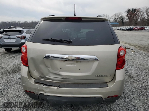 2014 Chevrolet Equinox LT with VIN 2GNALCEK0E6351410, listed as a Copart auction lot 49019045 with 153,599 mi miles and Salvage Title. Bid and sale history available at carsss.com. Image 6.