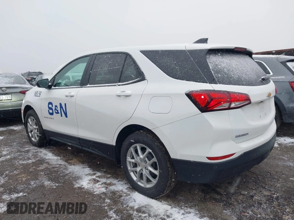 2024 Chevrolet Equinox LS with VIN 3GNAX5EG0RL287768, listed as a IAAI auction lot 41622472 with 13,697 mi miles. Bid and sale history available at carsss.com. Image 3.