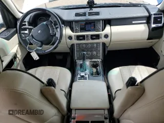 2012 Land Rover Range Rover HSE Lux with VIN SALMF1D46CA385185, listed as a Copart auction lot 54652525 with 158,695 mi miles and Clean Title. Bid and sale history available at DreamBid. Image 8.
