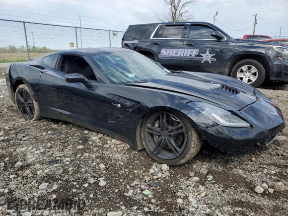 2016 Chevrolet Corvette 1LT with VIN 1G1YB2D7XG5123083, listed as a Copart auction lot 54141875 with 37,779 mi miles and Salvage Title. Bid and sale history available at carsss.com. Image 4.