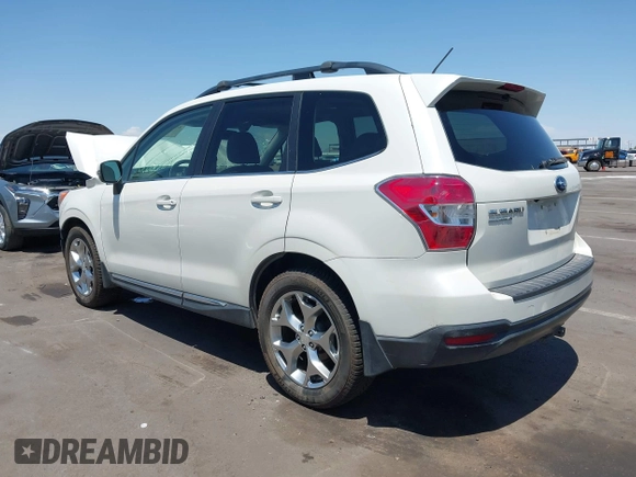 2015 Subaru Forester Touring with VIN JF2SJAWC8FH588321, listed as a IAAI auction lot 42689364 with 103,642 mi miles and . Bid and sale history available at DreamBid. Image 3.