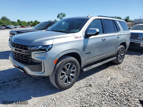 2023 Chevrolet Tahoe Z71 with VIN 1GNSKPKD7PR516638, listed as a Copart auction lot 58310624 with 6,894 mi miles and Salvage Title. Bid and sale history available at carsss.com. Image 1.