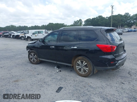 2018 Nissan Pathfinder SV with VIN 5N1DR2MN1JC677997, listed as a IAAI auction lot 42616602 with 181,529 mi miles and . Bid and sale history available at DreamBid. Image 3.