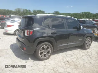 2016 Jeep Renegade Limited with VIN ZACCJADT7GPD35961, listed as a Copart auction lot 62286185 with 200,605 mi miles and Clean title. Bid and sale history available at DreamBid. Image 3.