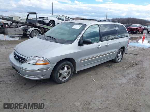 2000 Ford Windstar SEL with VIN 2FMDA534XYBB14085, listed as a IAAI auction lot 41666094 with 423,305 mi miles and . Bid and sale history available at DreamBid. Image 2.