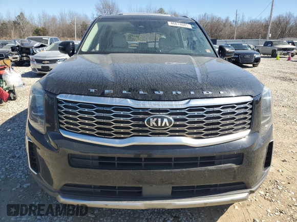 2020 Kia Telluride EX with VIN 5XYP34HC9LG001075, listed as a Copart auction lot 46814085 with 95,428 mi miles and Salvage Title. Bid and sale history available at DreamBid. Image 5.