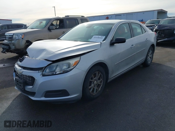2014 Chevrolet Malibu LS with VIN 1G11A5SL2EF240878, listed as a IAAI auction lot 41650441 with 194,722 mi miles and . Bid and sale history available at DreamBid. Image 2.