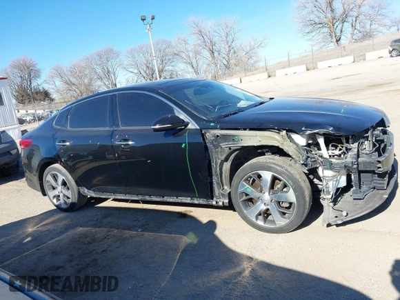 2019 Kia Optima LX with VIN 5XXGT4L38KG320204, listed as a IAAI auction lot 41400608 with 64,795 mi miles. Bid and sale history available at carsss.com. Image 14.
