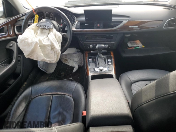 2015 Audi A6 2.0T Premium with VIN WAUFFAFC9FN015461, listed as a Copart auction lot 84965344 with 100,317 mi miles and Salvage Title. Bid and sale history available at carsss.com. Image 8.