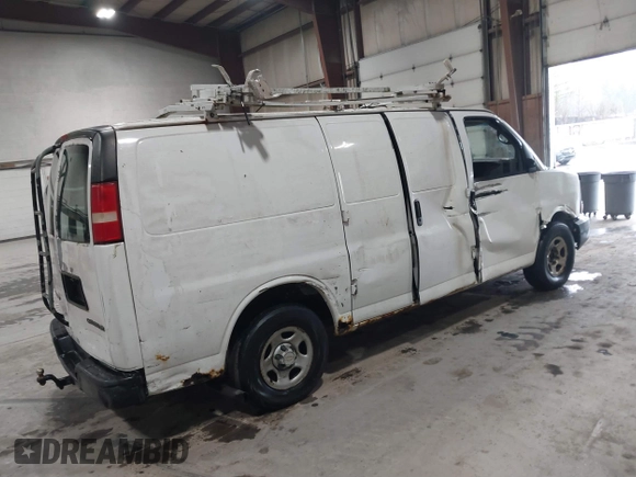 2006 Chevrolet Express Cargo with VIN 1GCFG15X861262059, listed as a IAAI auction lot 41803770 with 199,997 mi miles and . Bid and sale history available at DreamBid. Image 4.