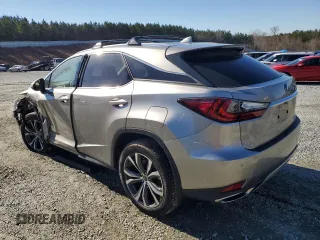 2020 Lexus RX with VIN 2T2HZMAA1LC179792, listed as a Copart auction lot 86183374 with 45,520 mi miles and Salvage Title. Bid and sale history available at carsss.com. Image 2.
