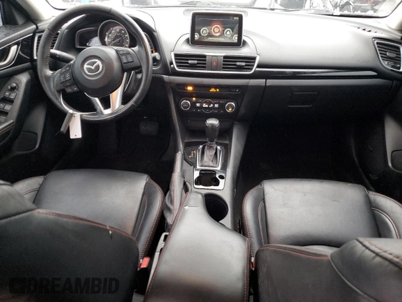 2014 Mazda 3 i Grand Touring with VIN JM1BM1M78E1102724, listed as a Copart auction lot 84099614 with 113,867 mi miles and Salvage Title. Bid and sale history available at DreamBid. Image 8.