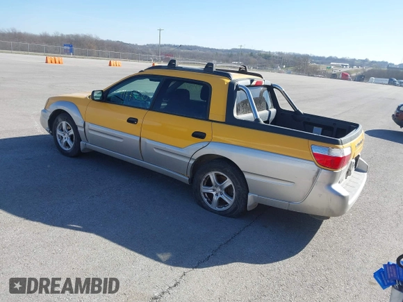 2003 Subaru Baja Special Sports с VIN 4S4BT62C136114659, выставлен на аукционе IAAI как лот 41778630 с пробегом 328 708 миль миль и . История ставок и продаж доступна на DreamBid. Изображение 3.