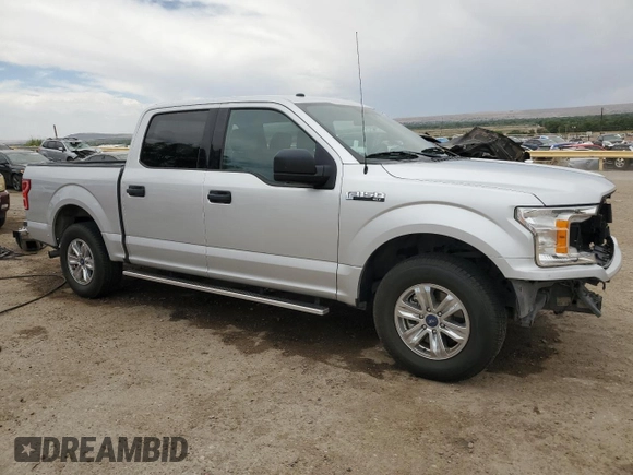 2018 Ford F-150 XL with VIN 1FTEW1CG5JKE45696, listed as a Copart auction lot 59895825 with 79,887 mi miles and Salvage title. Bid and sale history available at DreamBid. Image 4.