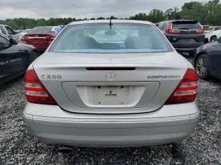 2005 Mercedes-Benz C 230 Kompressor with VIN WDBRF40J25F667368, listed as a Copart auction lot 59930135 with 149,996 mi miles and Salvage title. Bid and sale history available at DreamBid. Image 6.