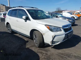 2014 Subaru Forester 2.0XT Touring with VIN JF2SJGMC4EH534647, listed as a IAAI auction lot 41828950 with 106,375 mi miles. Bid and sale history available at carsss.com. Image 1.