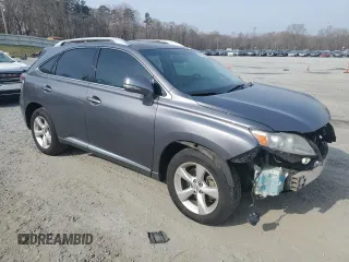 2012 Lexus RX 350 with VIN 2T2BK1BA1CC127313, listed as a Copart auction lot 49163555 with 207,408 mi miles and Salvage Title. Bid and sale history available at carsss.com. Image 4.