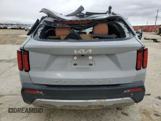 2022 Kia Sorento X-Line SX Prestige with VIN 5XYRKDLF2NG133529, listed as a Copart auction lot 48135025 with 35,674 mi miles and Salvage title. Bid and sale history available at DreamBid. Image 6.