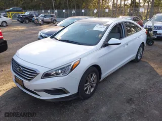 2017 Hyundai Sonata SE with VIN 5NPE24AF6HH451555, listed as a IAAI auction lot 41740859 with 133,182 mi miles. Bid and sale history available at carsss.com. Image 17.