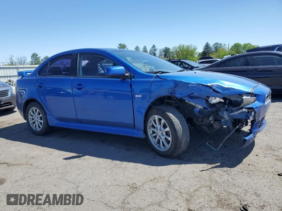 2010 Mitsubishi Lancer ES with VIN JA32U2FU0AU032328, listed as a Copart auction lot 54820975 with 173,792 mi miles and Salvage Title. Bid and sale history available at DreamBid. Image 4.