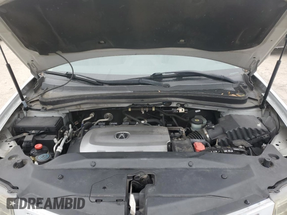 2010 Acura MDX Advance with VIN 2HNYD2H50AH500556, listed as a Copart auction lot 43257045 with 169,799 mi miles and Salvage Title. Bid and sale history available at DreamBid. Image 12.