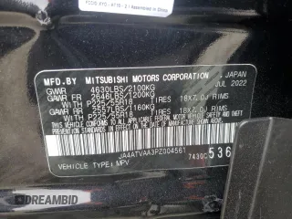 2023 Mitsubishi Eclipse Cross LE with VIN JA4ATVAA3PZ004561, listed as a Copart auction lot 48720605 with 29,724 mi miles and Salvage title. Bid and sale history available at DreamBid. Image 15.