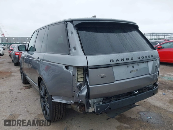 2021 Land Rover Range Rover Westminster z VIN SALGS2RU2MA434410, wystawiony jako IAAI lot #42330877 z przebiegiem 33 652 mil mil oraz . Historia ofert i sprzedaży dostępna na DreamBid. Obrazek 3.