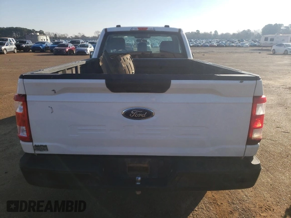 2023 Ford F-150 XL with VIN 1FTMF1CB0PKF28526, listed as a Copart auction lot 87726585 with 51,869 mi miles and Salvage Title. Bid and sale history available at carsss.com. Image 6.