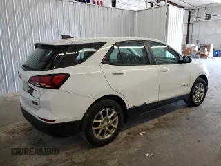 2022 Chevrolet Equinox LS with VIN 3GNAXHEV2NS161704, listed as a Copart auction lot 62684915 with 195,053 mi miles and Clean title. Bid and sale history available at DreamBid. Image 3.