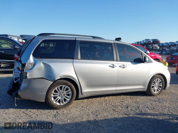 2015 Toyota Sienna XLE with VIN 5TDYK3DC9FS610925, listed as a IAAI auction lot 42022267 with 153,997 mi miles. Bid and sale history available at carsss.com. Image 13.