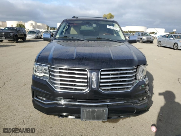 2017 Lincoln Navigator L Reserve with VIN 5LMJJ3LT4HEL00091, listed as a Copart auction lot 46262175 with 105,679 mi miles and Salvage Title. Bid and sale history available at carsss.com. Image 5.