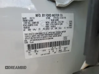2011 Ford Explorer XLT с VIN 1FMHK8D8XBGA28096, выставлен на аукционе Copart как лот 65319085 с пробегом 195 543 миль миль и Списание • Salvage title. История ставок и продаж доступна на DreamBid. Изображение 13.