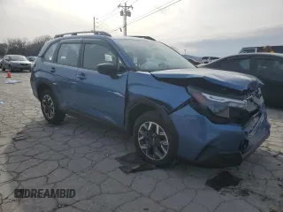 2025 Subaru Forester z VIN JF2SLDACXSH497631, wystawiony jako Copart lot #45651565 z przebiegiem 653 mil mil oraz Szkoda całkowita • Salvage title. Historia ofert i sprzedaży dostępna na DreamBid. Obrazek 4.