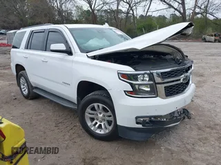 2020 Chevrolet Tahoe LT with VIN 1GNSKBKC2LR253012, listed as a IAAI auction lot 41870002 with 127,789 mi miles and . Bid and sale history available at DreamBid. Image 1.