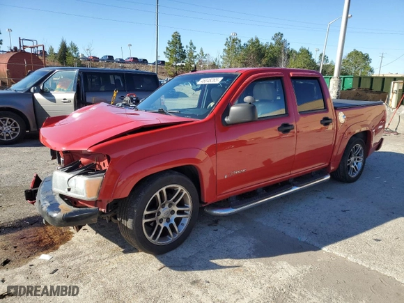 2007 Chevrolet Colorado LT w/2LT with VIN 1GCCS13E178187331, listed as a Copart auction lot 46048265 with 88,126 mi miles and Salvage Title. Bid and sale history available at carsss.com. Image 1.