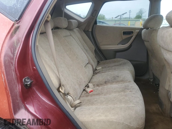 2005 Nissan Murano SL z VIN JN8AZ08W95W441878, wystawiony jako Copart lot #59869955 z przebiegiem 134 850 mil mil oraz Nie do naprawy • Non repairable. Historia ofert i sprzedaży dostępna na DreamBid. Obrazek 11.