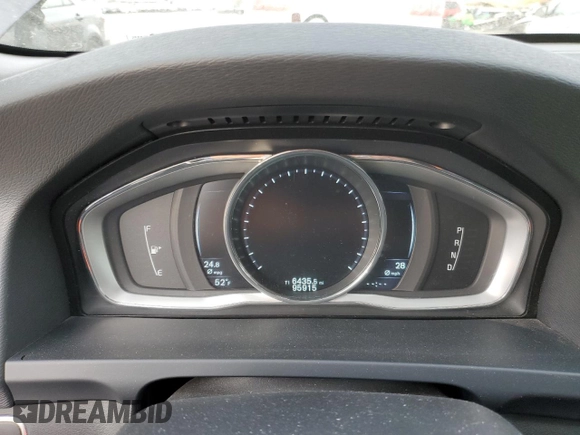2016 Volvo V60 T5 Premier with VIN YV1612SK4G1309924, listed as a Copart auction lot 43135545 with 95,915 mi miles and Salvage Title. Bid and sale history available at carsss.com. Image 9.