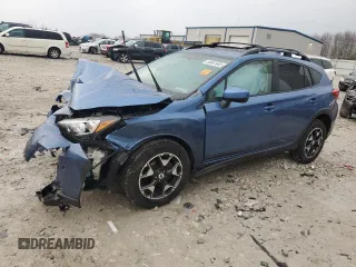2018 Subaru Crosstrek Premium z VIN JF2GTACC0JH268410, wystawiony jako Copart lot #50841905 z przebiegiem Nie podano mil oraz Tytuł czysty. Historia ofert i sprzedaży dostępna na DreamBid. Obrazek 1.