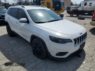 2019 Jeep Cherokee Latitude with VIN 1C4PJLCB8KD266968, listed as a Copart auction lot 48789524 with 85,341 mi miles and Salvage Title. Bid and sale history available at DreamBid. Image 4.